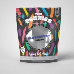 The Funnies | Live Rosin 10pk Gummies | Elderberry - Coffee Creamer | 100mg