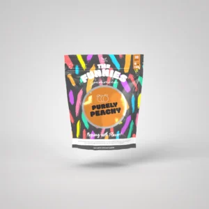 the funnies gummies purely peachy [1pk] (50mg)